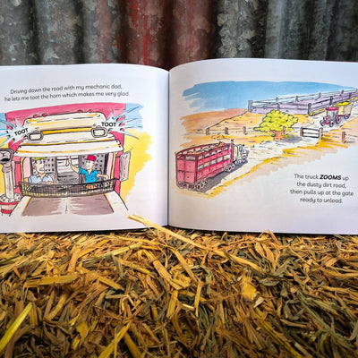 How to Build a Truck and Trailer, Childrens Book
