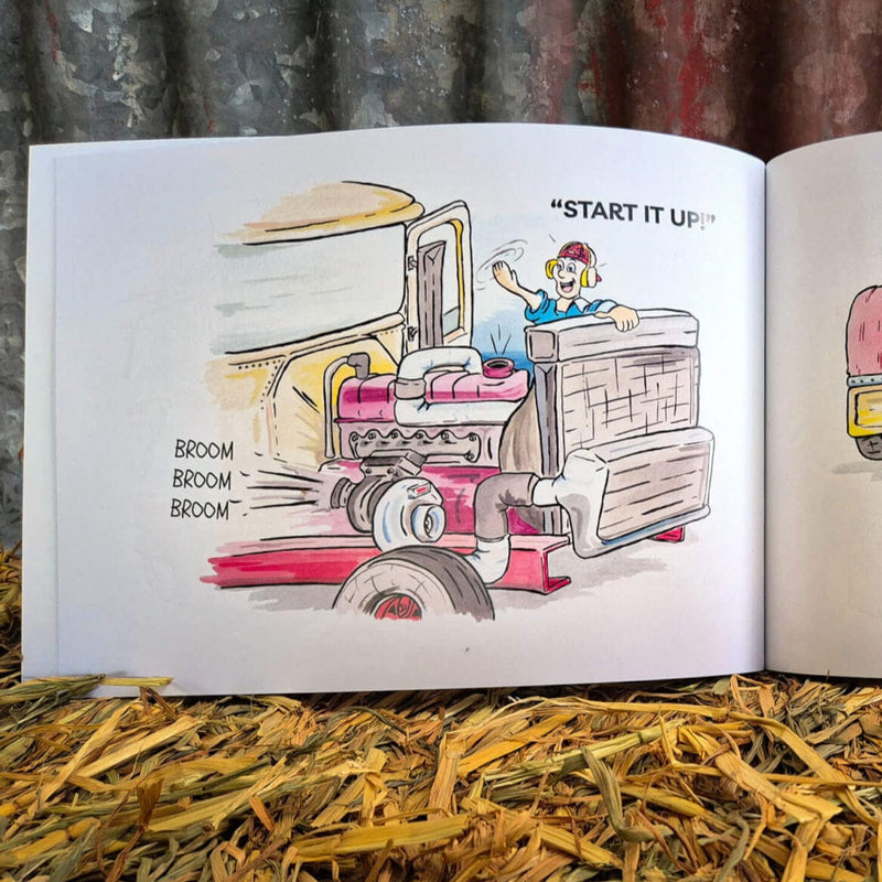 How to Build a Truck and Trailer, Childrens Book