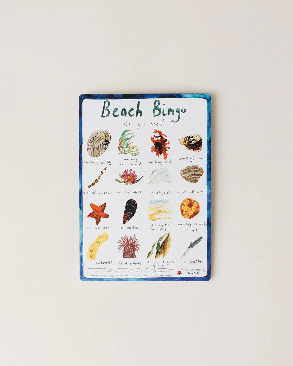 Beach Bingo