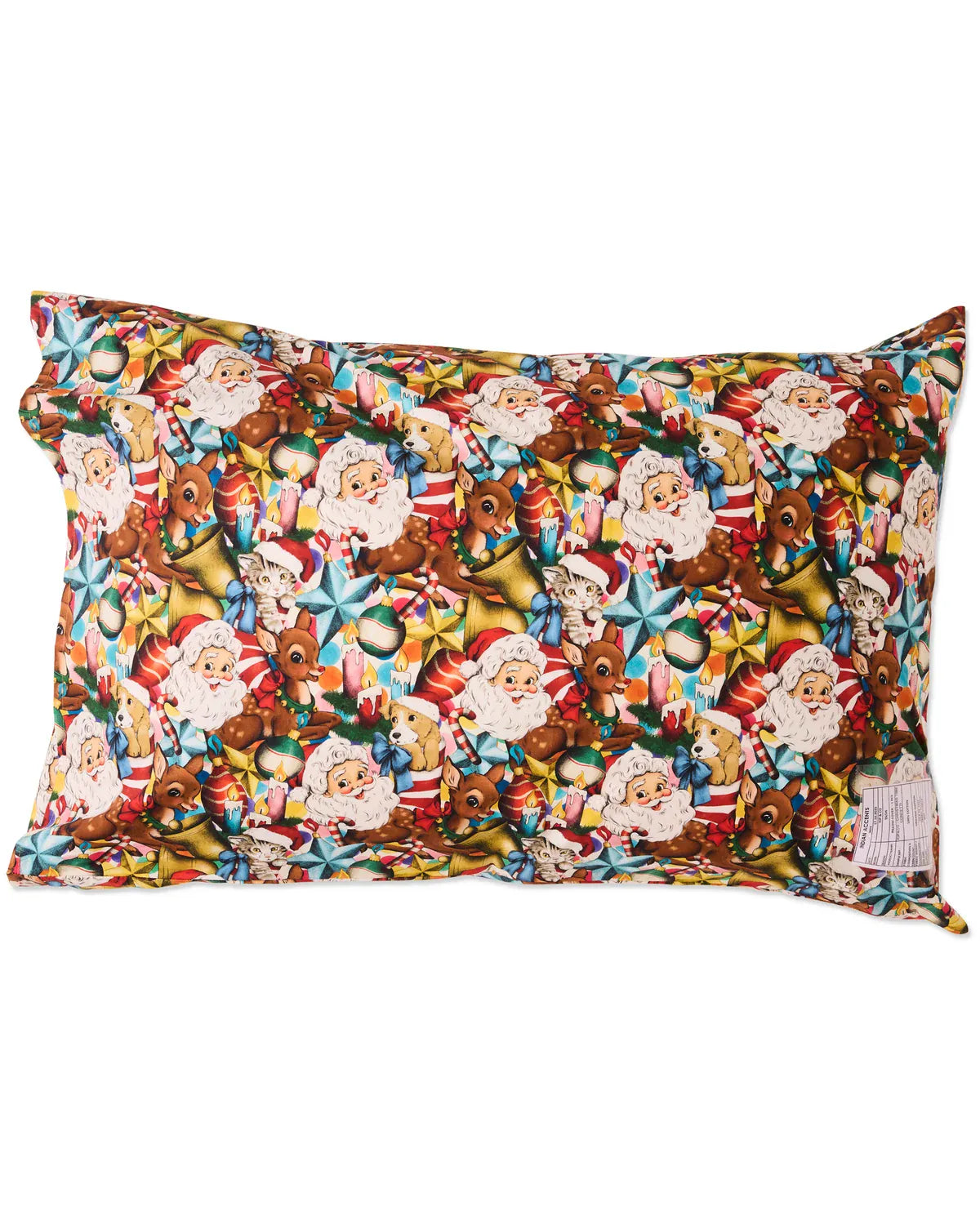 Christmas Time Organic Cotton Pillowcase | Single