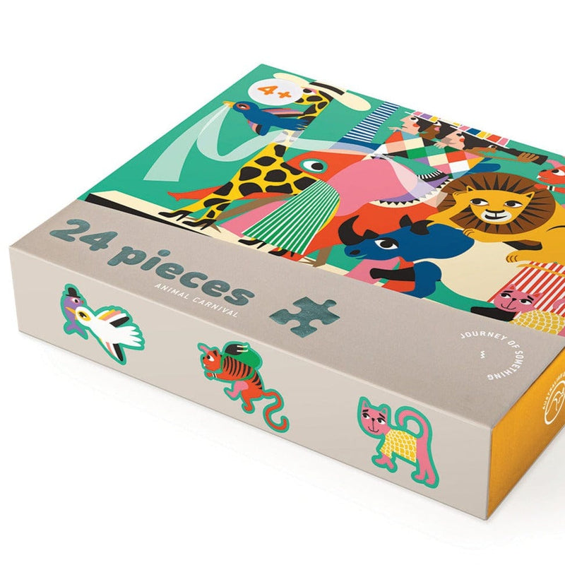 24 Piece Kids Puzzle - Animal Carnival