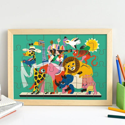 24 Piece Kids Puzzle - Animal Carnival