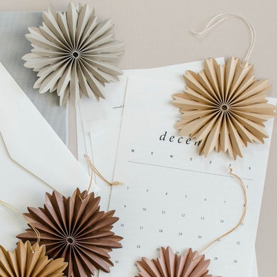 Flaxseed Hanging Star Ornament