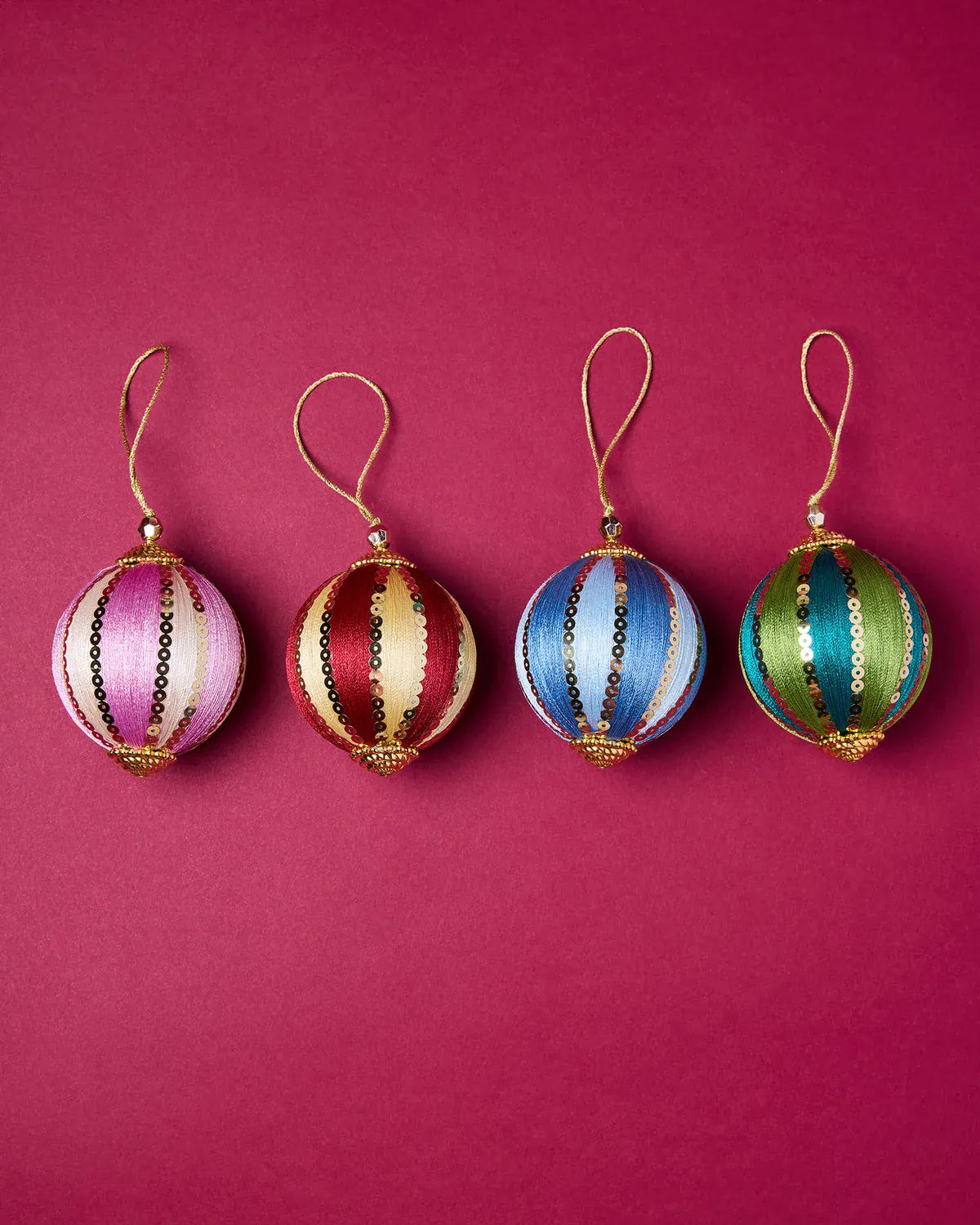 Striped Bauble | Set of 4