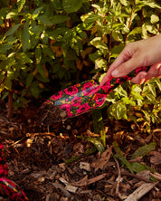 Golden Peony Garden Tools and Gloves Set
