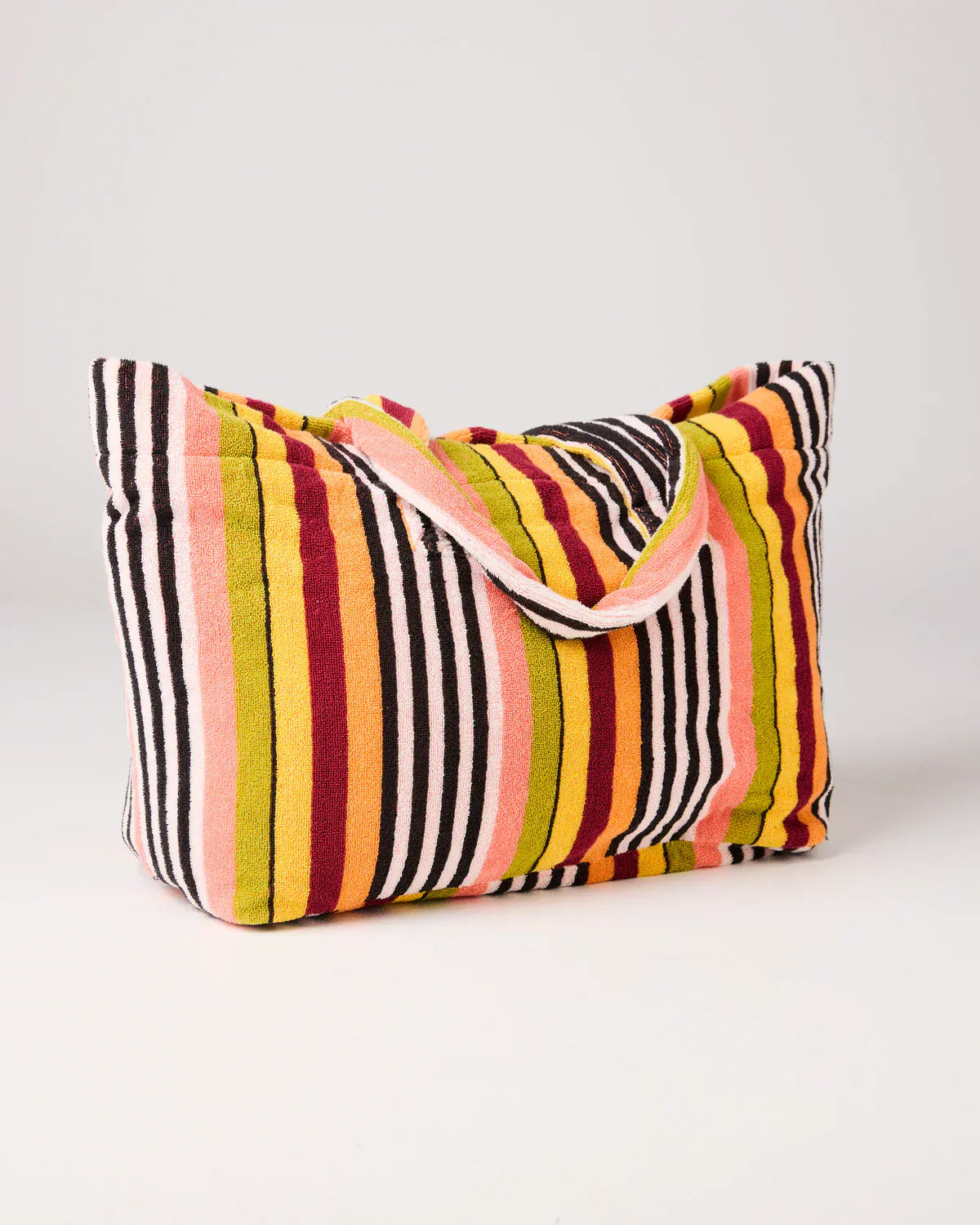 Casablanca Stripe Terry Oversized Beach Bag