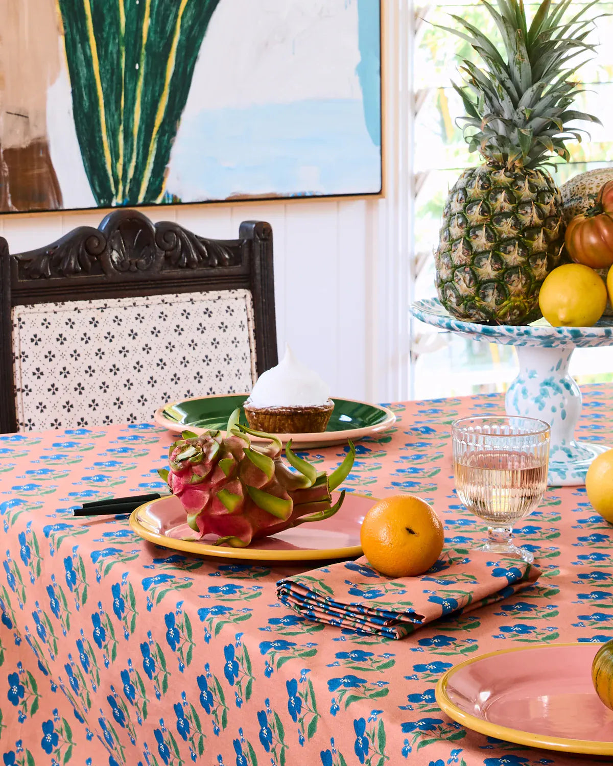 Kip&Co x Anna Spiro Indian Summer Rose Napkins | Set of 4
