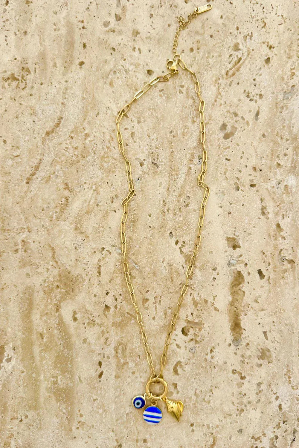 Mediterranean Charm Necklace