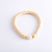 Pearl Pop Heishi Bead Bracelet