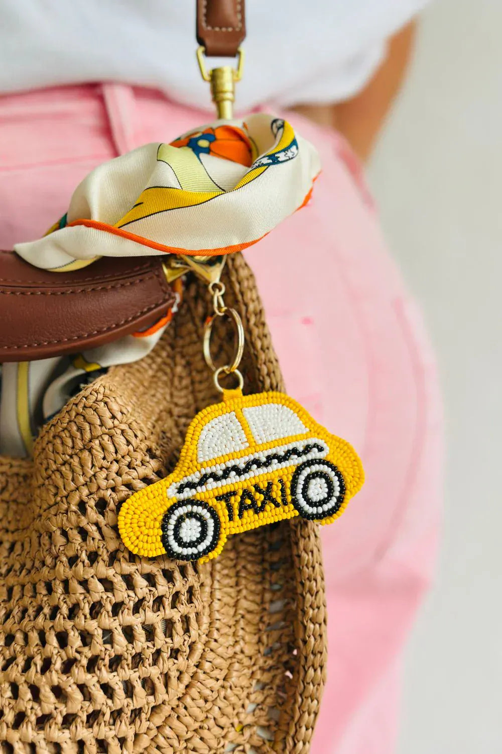 Taxi! Key Ring/Bag Charm