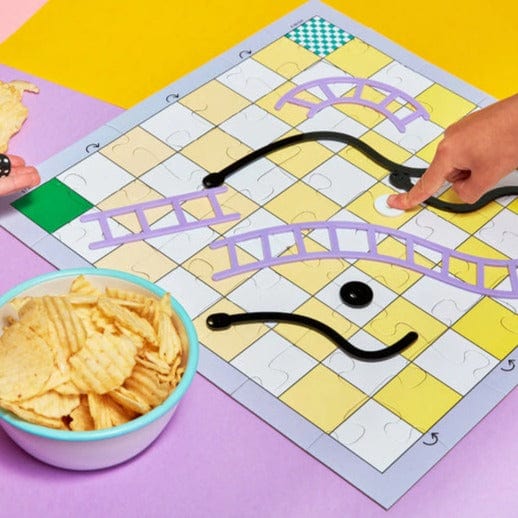 3 in 1 Game Set - Chees, Checkers, Snakes & Ladders