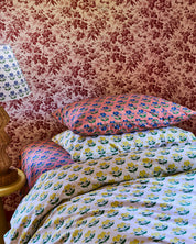 Kip&Co x Anna Spiro Indian Summer Rose Standard Organic Cotton Pillowcases | Set of 2
