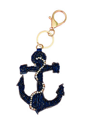 Anchor Key Ring/Bag Charm