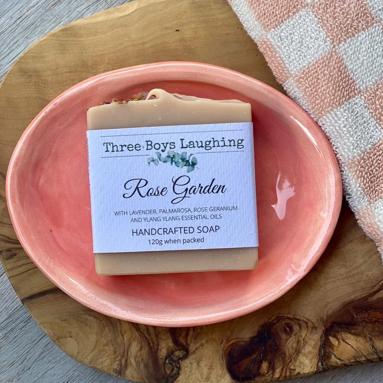 Three Boys Laughing Soap Bar