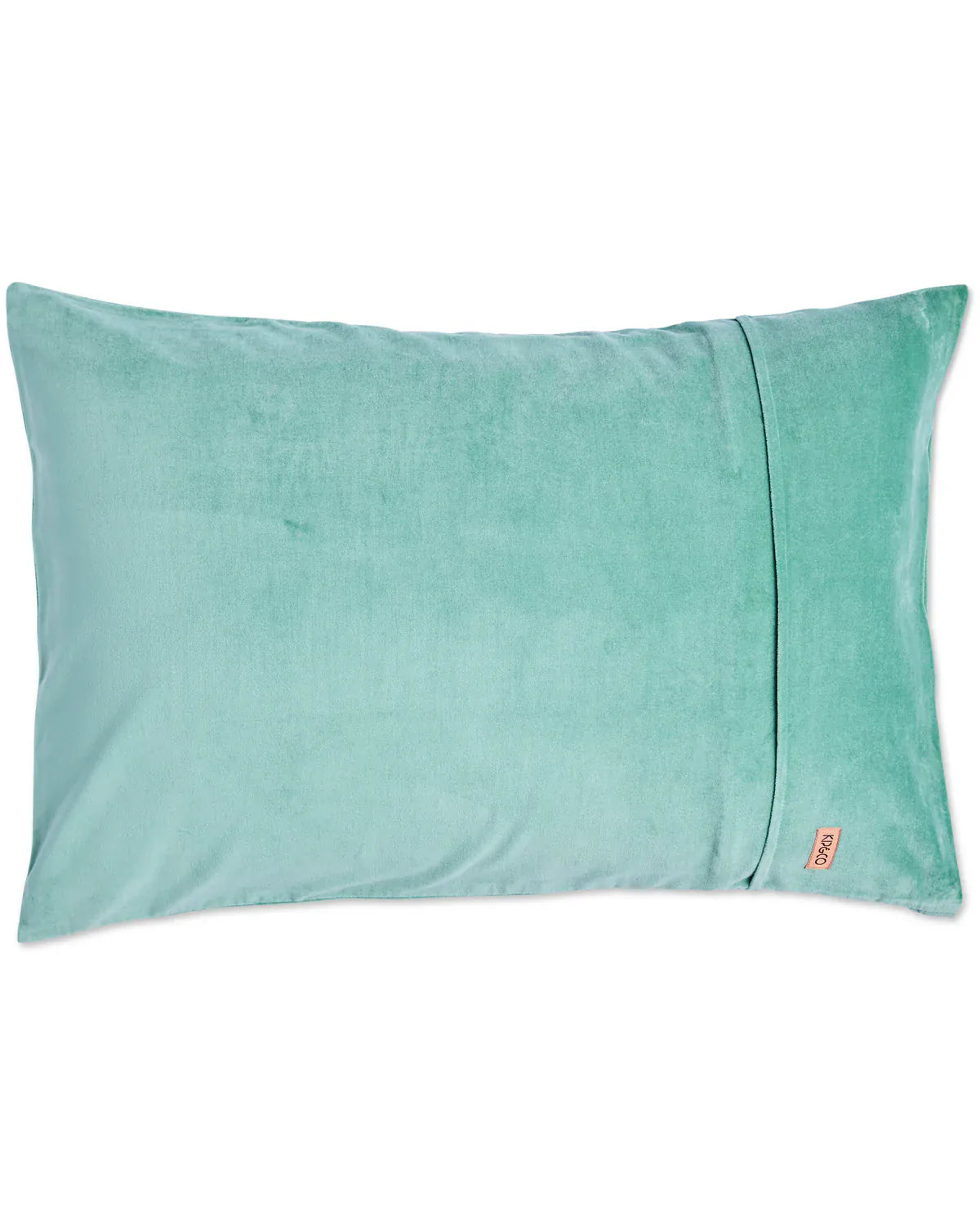 Pistachio Velvet Standard Pillowcases | Set of 2