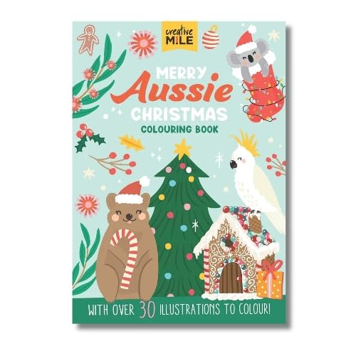 Merry Aussie Christmas Colouring Book