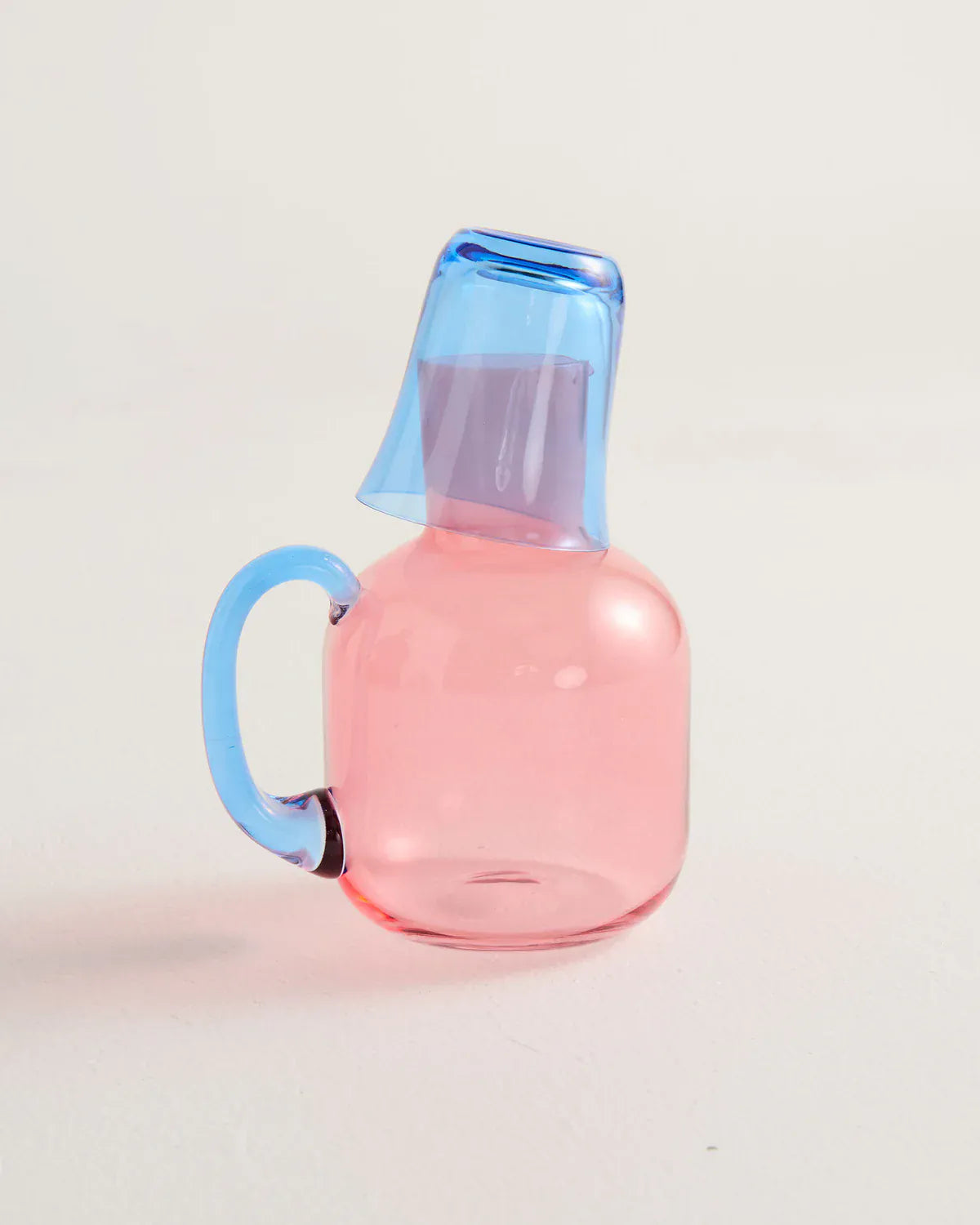 Blue Robin Carafe + Glass