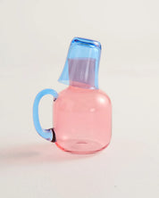 Blue Robin Carafe + Glass