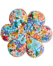 Winter Fields Velvet Petal Cushion