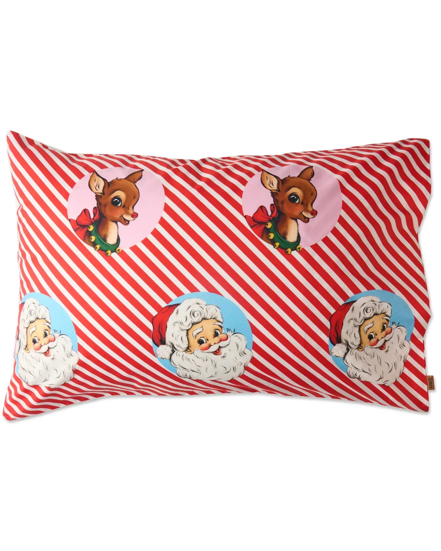 I Love Christmas Spot Organic Cotton Pillowcase | Single