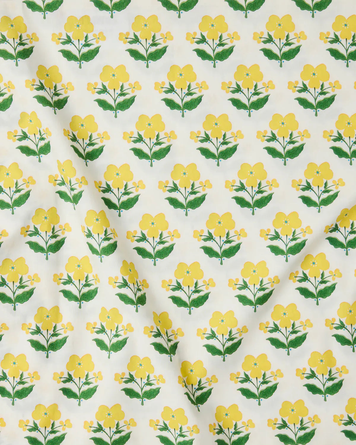 Kip&Co x Anna Spiro Indian Summer Yellow Organic Cotton Quilt Cover | King