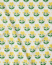 Kip&Co x Anna Spiro Indian Summer Yellow Organic Cotton Quilt Cover | King