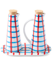 Bon Appetit Tartan Oil and Vinegar Set