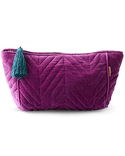 Wild Grape Velvet Toiletry Bag