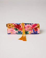 Wild Flowers In Bloom Velvet Jewellery Roll