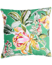 Somerset Green Embroidered Cushion