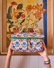 Kip&Co x Anna Spiro Indian Summer Rose Organic Cotton Toiletry Case
