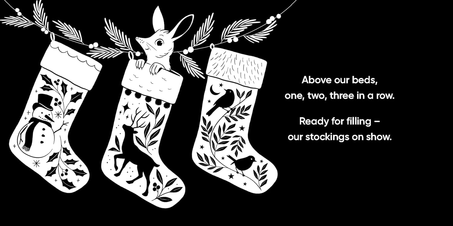 Classic Aussie Christmas High Contrast Board Book