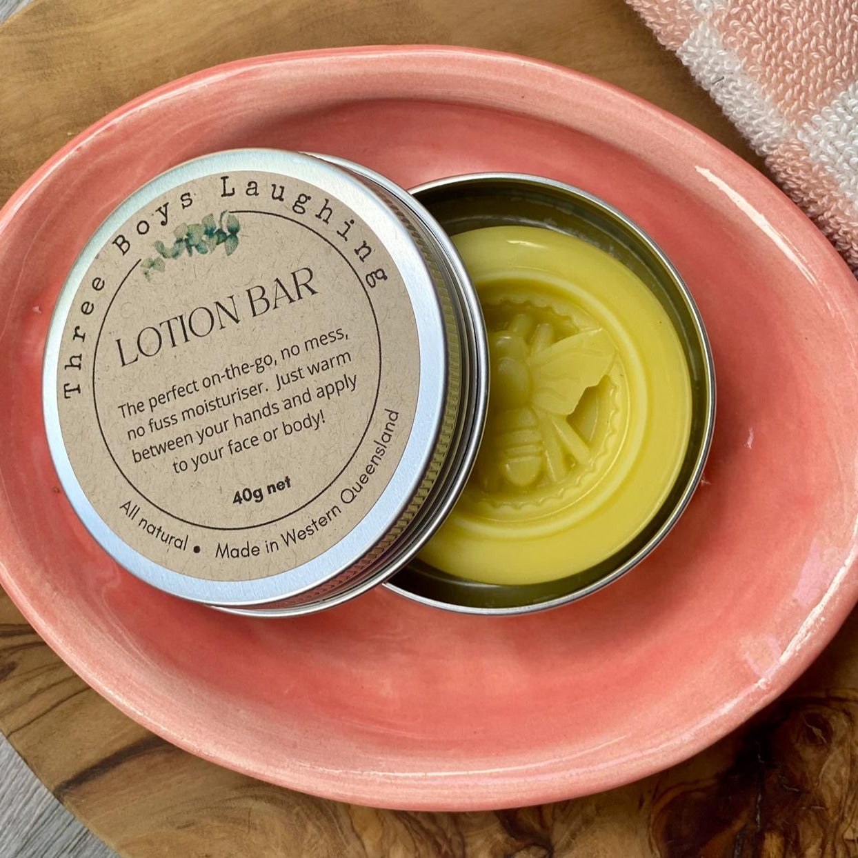 Three Boys Laughing Lotion Bar