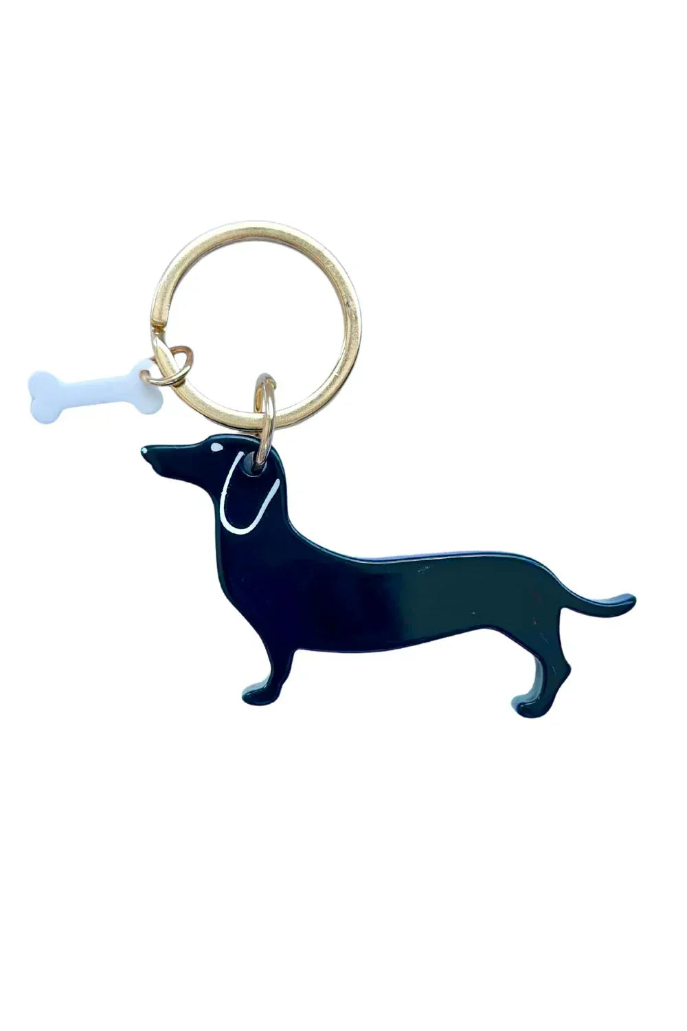 Sausage Dog and Bone | Black