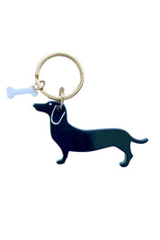 Sausage Dog and Bone | Black