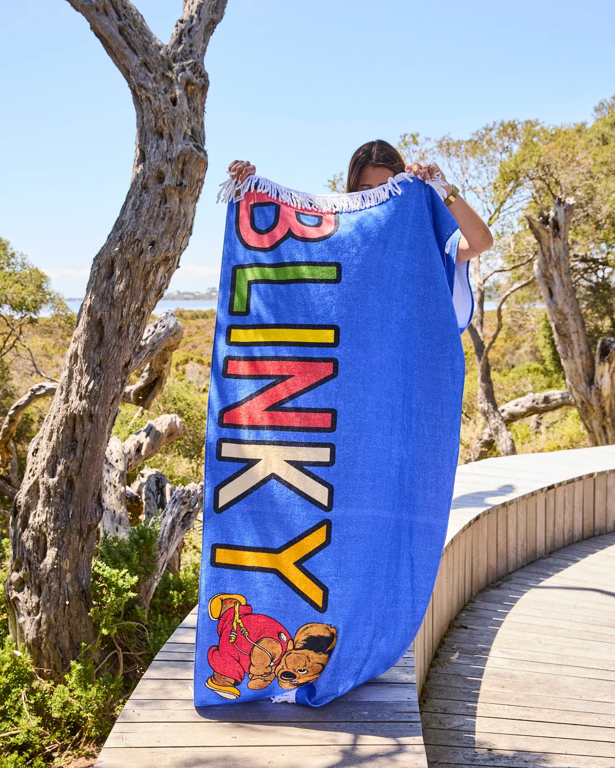 Kip&Co x Blinky Bill Blinky Printed Terry Beach Towel