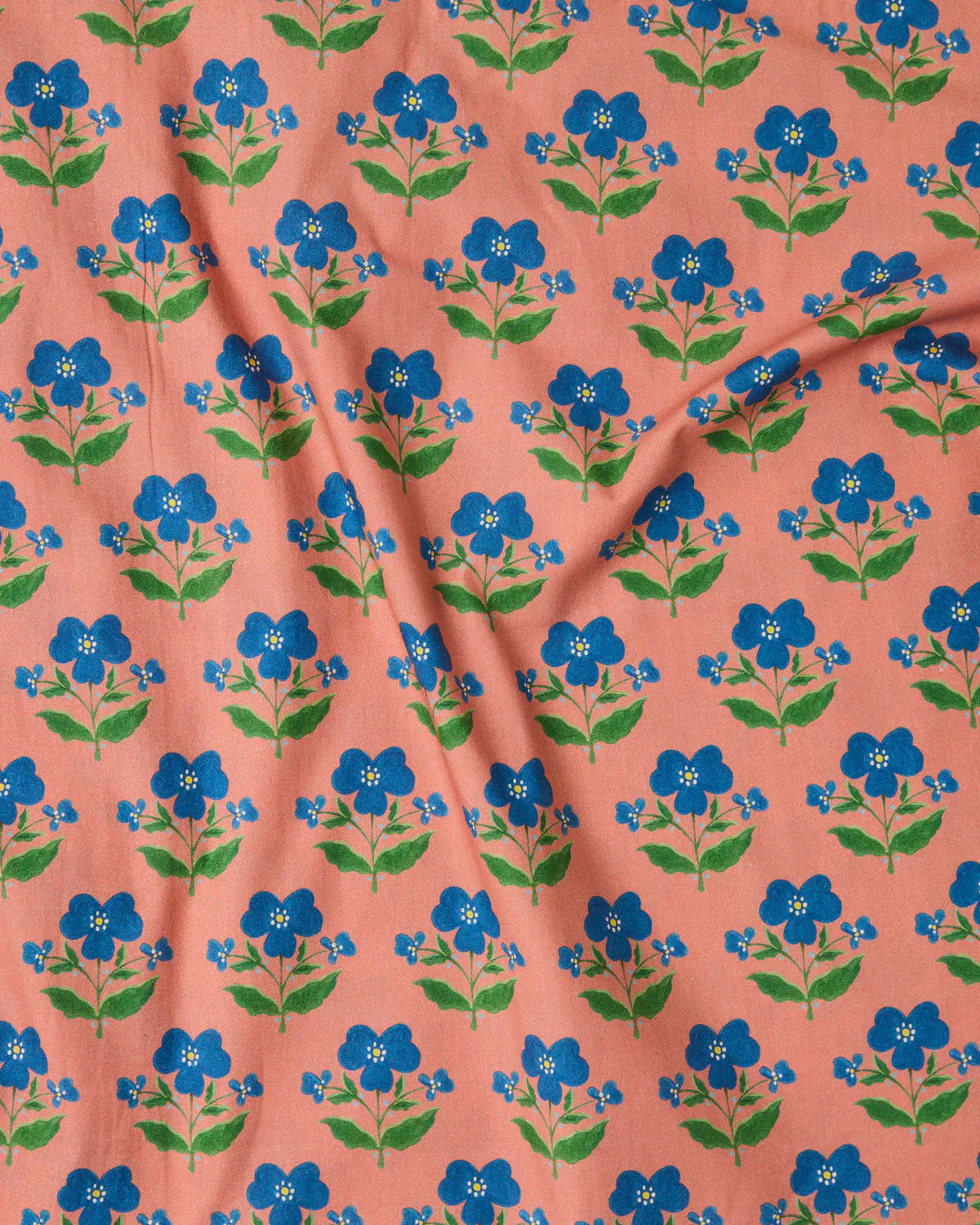 Kip&Co x Anna Spiro Indian Summer Rose Organic Cotton Flat Sheet | King