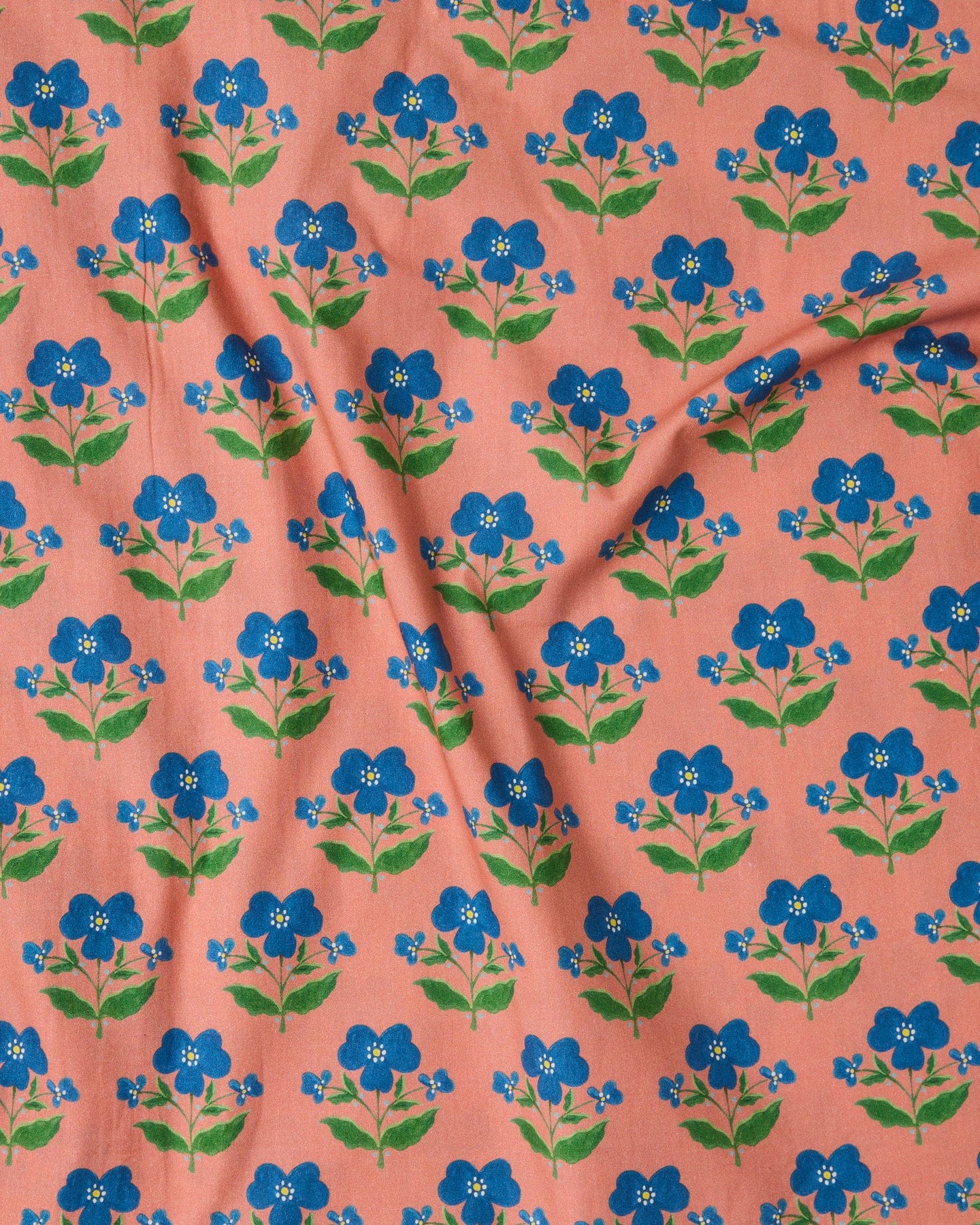 Kip&Co x Anna Spiro Indian Summer Rose Organic Cotton Fitted Sheet | Queen