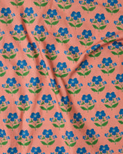 Kip&Co x Anna Spiro Indian Summer Rose Organic Cotton Fitted Sheet | Queen