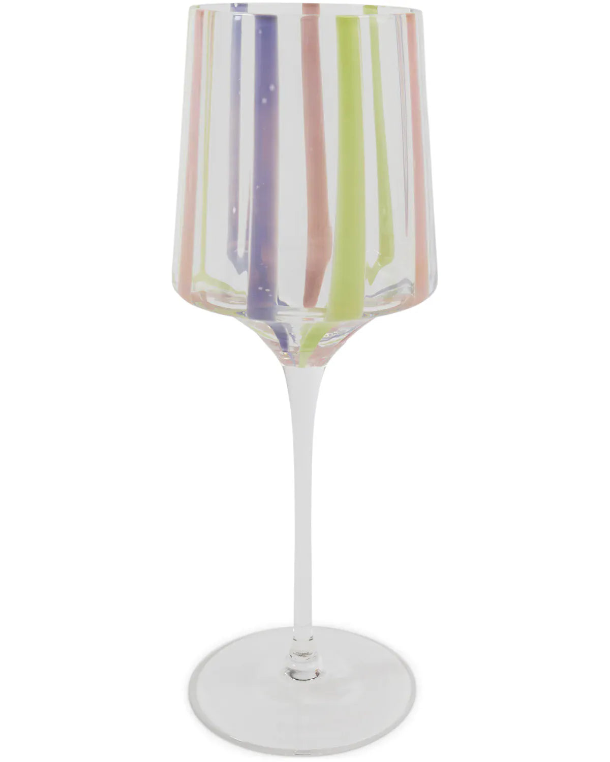 Neptune Stripe Wine Glass | Set of 2