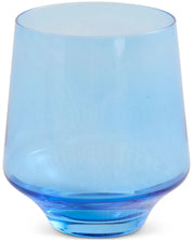 Blue Robin Tumbler Glass | Set of 2