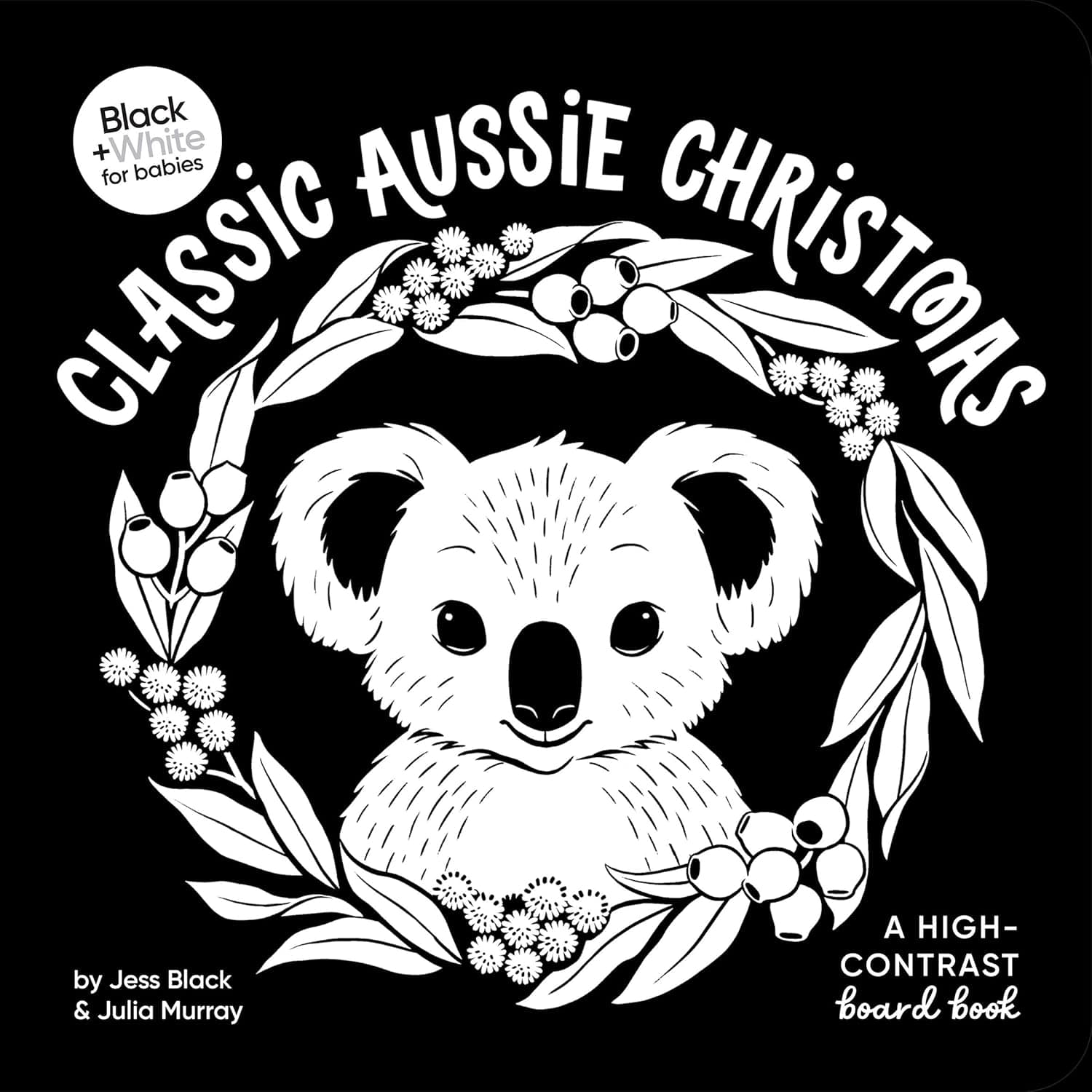 Classic Aussie Christmas High Contrast Board Book
