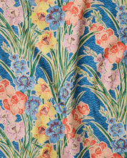 Kip&Co x Anna Spiro Gladiolus Organic Cotton Fitted Sheet | Queen