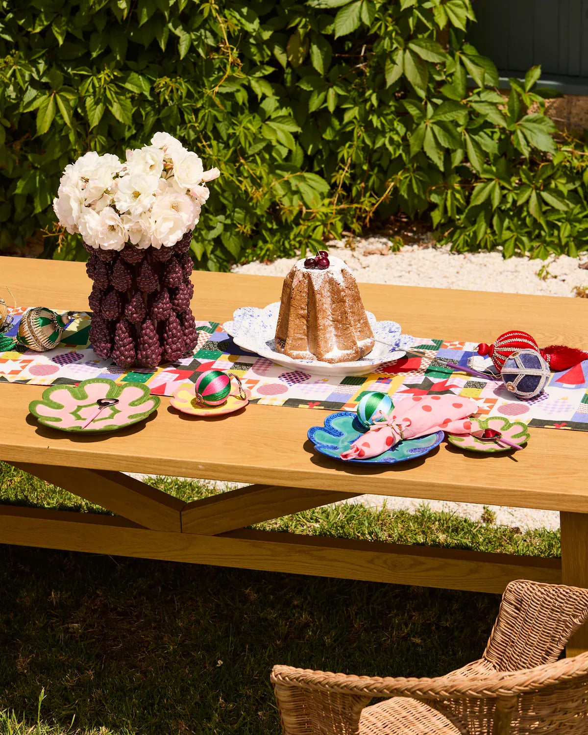 Christmas Patchwork Table Runner