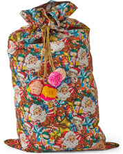 Christmas Time Cotton Santa Sack