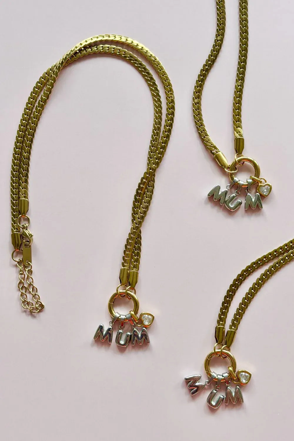 MUM Charm Necklace Heart | Limited Edition
