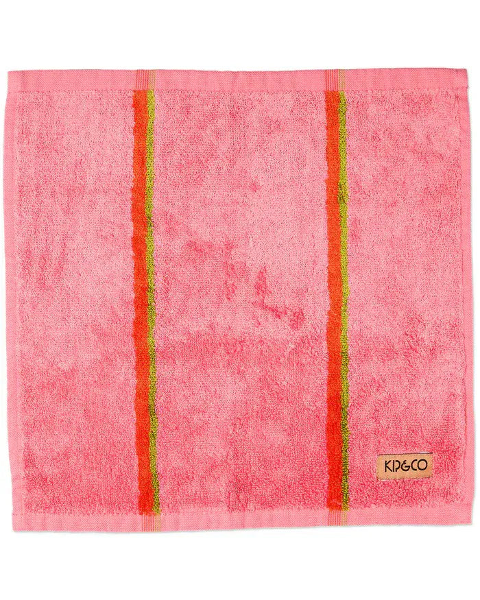 Wategos Soiree Stripe Bamboo Terry Face Washer