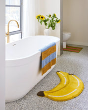 Banana Brain Bath Mat