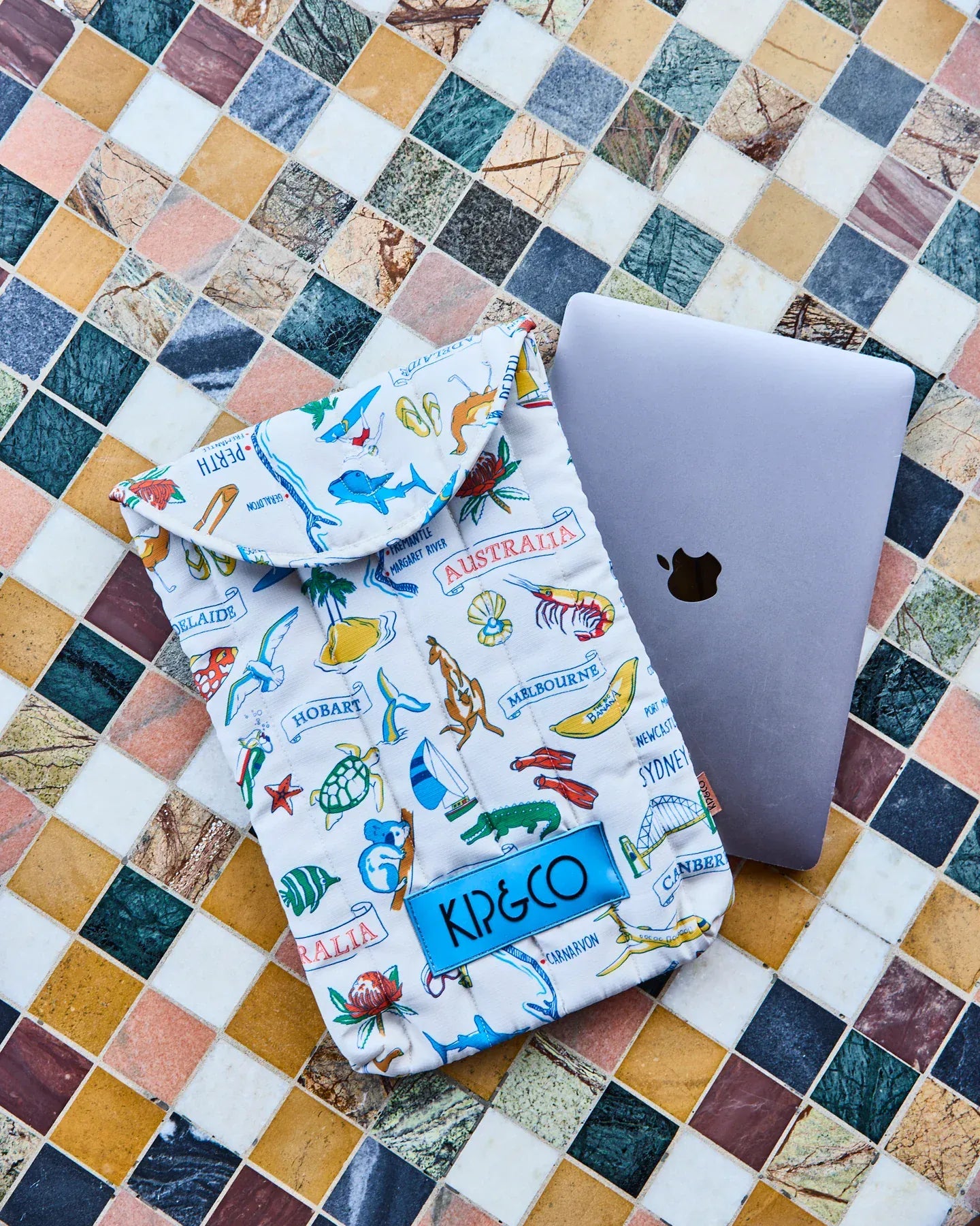 Aussie Road Trip Laptop Pouch