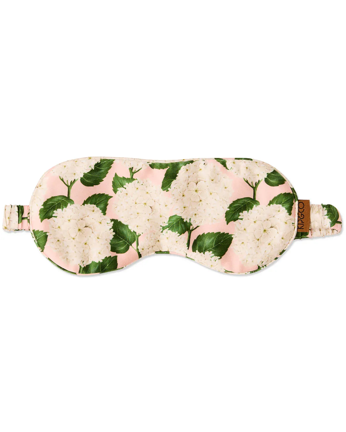 Hydrangea Pink Silk Eye Mask